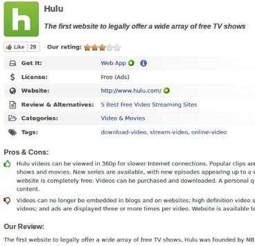 Streaming Movies Online Sites screenshot 3