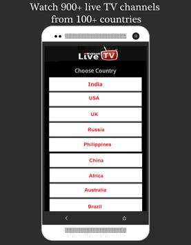 Live TV: Mobile TV, Movie & TV screenshot 2