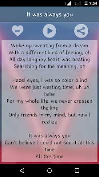 V(Five) - Maroon 5 Lyrics screenshot 5