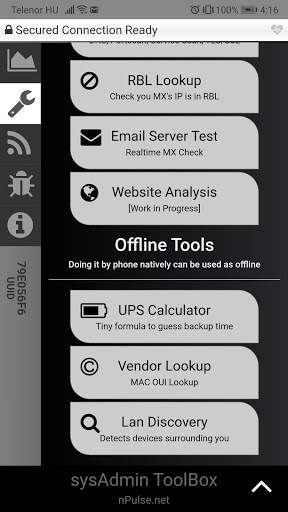 sysAdmin ToolBox screenshot 2
