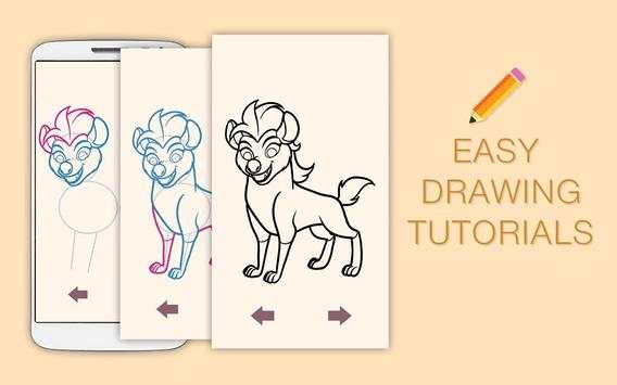 Draw Drawings Jungle Guard for Animal King screenshot 1