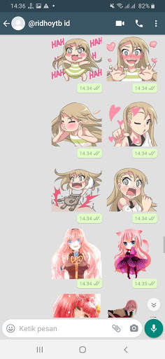 Stiker Wa Anime Vocaloid Sticker For WAStickerApps screenshot 3