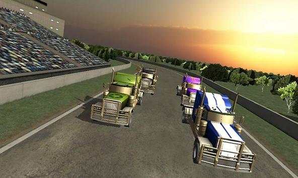 3D Truck Racing 8 تصوير الشاشة