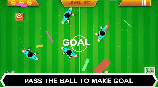 tujuan rumit - teka-teki logis sepak bola fisika screenshot 1