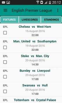 Free SportScores screenshot 1