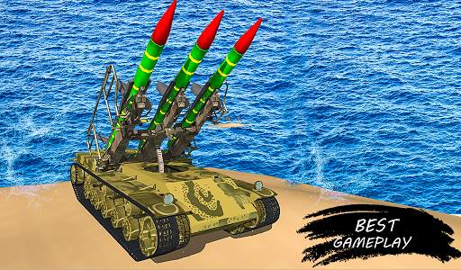 Missile Launcher Battleship:Island Naval Attack screenshot 8