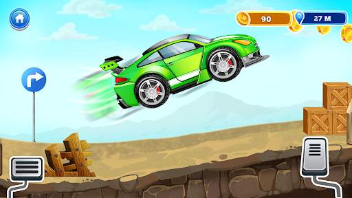 Uphill Races Car Game for kids screenshot 3