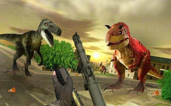 T-Rex Dinosaur Hunter: Rocket Launcher Game screenshot 1