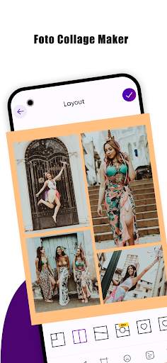 Foto Collage Maker - Instant Grid Collage Editor screenshot 1