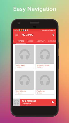 LetzRock - Free Music Player 3 تصوير الشاشة