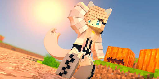 Wolf Girl Skins for Minecraft screenshot 1