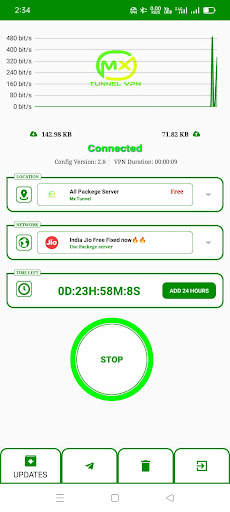 Mx Tunnel Vpn - Super fast Net screenshot 4