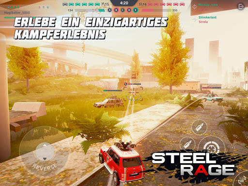 Steel Rage: Mech Cars PvP War screenshot 10