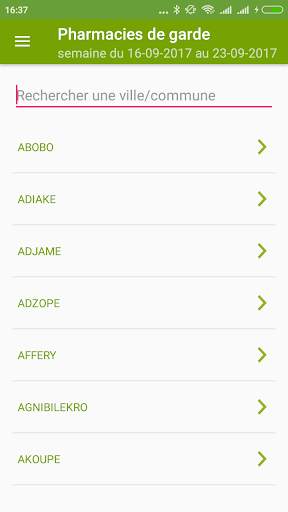 Pharmacy CI - Pharmacies de garde Côte d'Ivoire screenshot 4