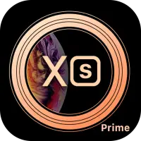 س قاذفة رئيس | أنيق موضوع OS الهاتف X ماكس