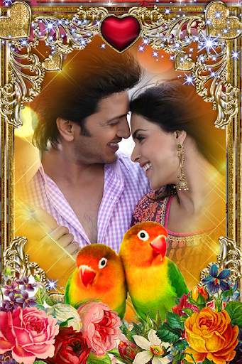 Love Bird Photo Frames स्क्रीनशॉट 1