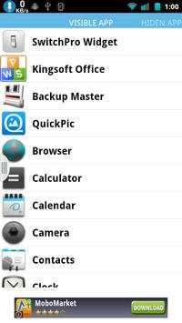Hide App Free for Root screenshot 1