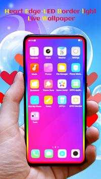 Heart Edge-LED Border light Live Wallpaper screenshot 2