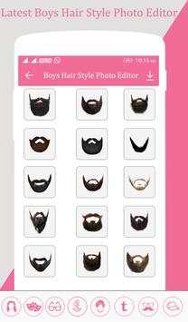 Boys Hairstyle Photo Editor screenshot 3