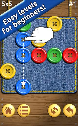 Buttons and Scissors 6 تصوير الشاشة