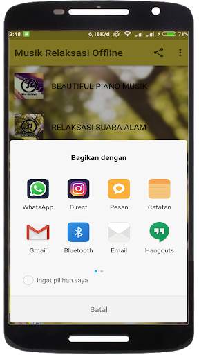 Musik Relaksasi Offline screenshot 4