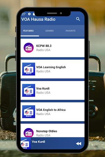 VOA Hausa Radio Live App Usa online screenshot 3