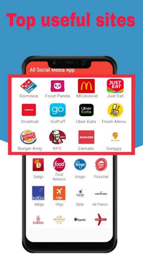 All Social Media & Social Network in one app screenshot 3