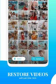 Video restore: Recover deleted video file 3 تصوير الشاشة