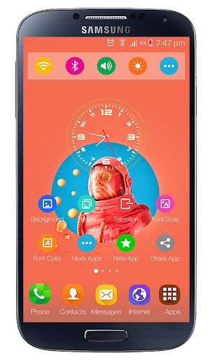 Theme Vivo V19 Launcher screenshot 2