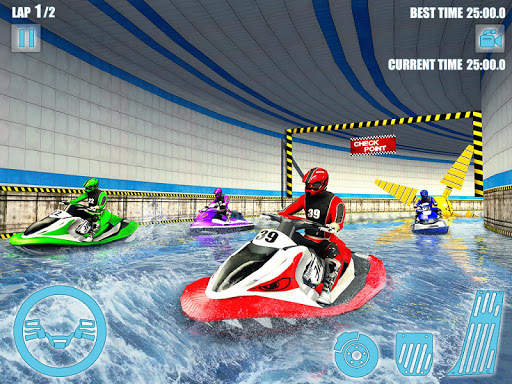 Water Jet Ski Boat Racing 3D screenshot 10