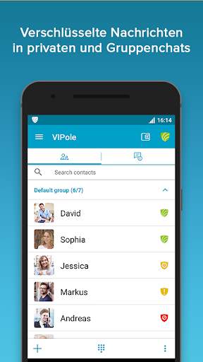 VIPole Secure Messenger screenshot 1