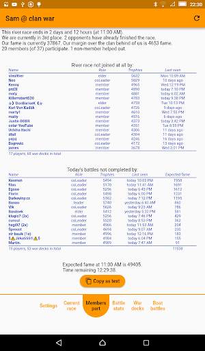 Clan War Analyzer screenshot 12