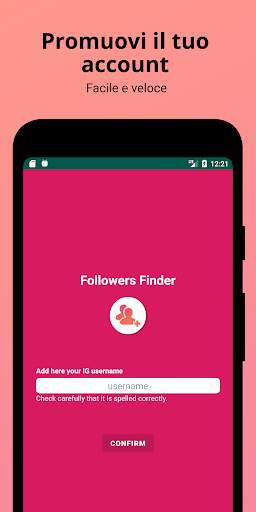 Followers Finder per Instagram screenshot 1
