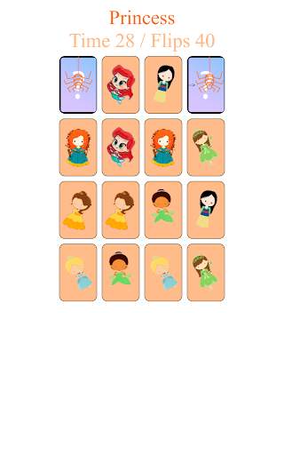 Memory Game - Princesses screenshot 7