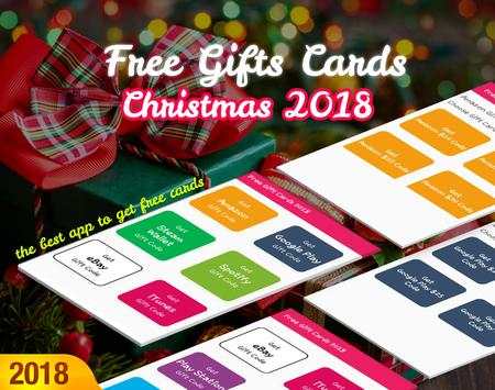 Christmas Gift Cards - Free gift cards 2018 screenshot 2