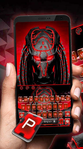 Predator Black Red Theme screenshot 1