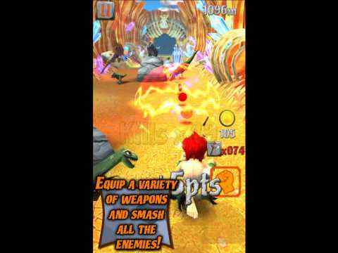 Caveman Dino Rush screenshot 1
