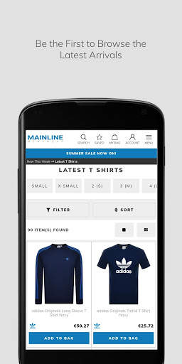 Mainline Menswear screenshot 6