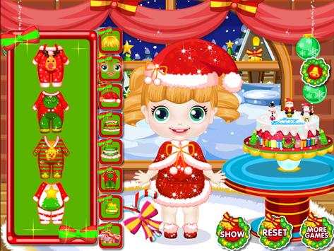 Baby cake christmas games screenshot 8