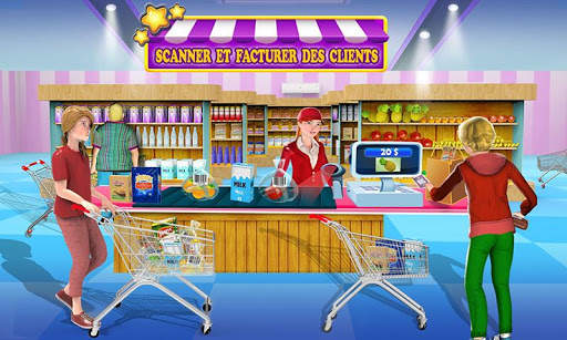 Super Market Caisse Jeu screenshot 4