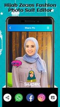 Hijab Zeans Fashion Photo Suit Editor screenshot 7