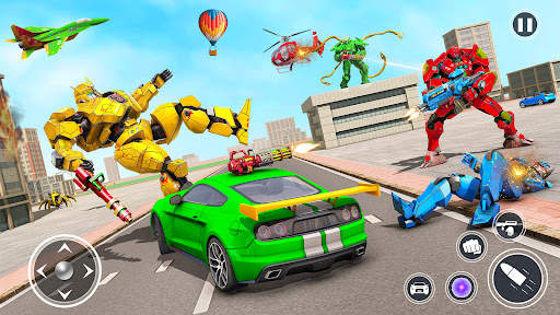 Octopus Robot Car - Robot Game screenshot 3