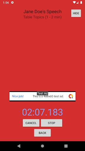 ToastMasters Timer App screenshot 7