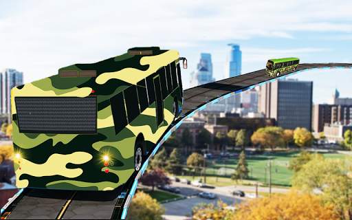 Army Bus Impossible Tracks Transport Duty tycoon screenshot 2