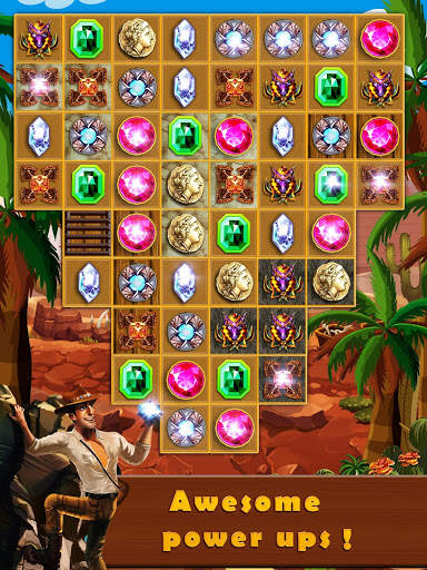 Match 3 Jewels - Legend Free Fall Indiana Games screenshot 9
