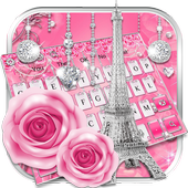 Pink Diamond Paris Keyboard icon