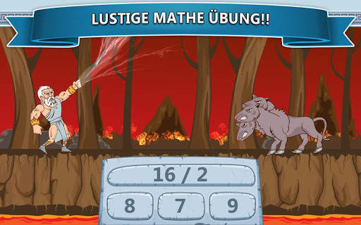 Mathe Spiele: Zeus vs Monsters screenshot 9