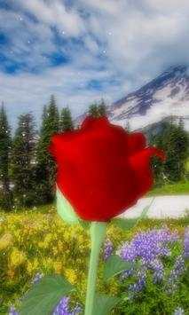Rose 3D live wallpaper screenshot 2