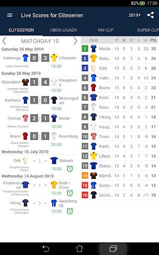 Live Scores Eliteserien 2023 screenshot 4