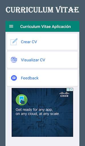 Currículum Vítae screenshot 1